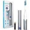 Sonisk Pulse Electric Sonic Toothbrush - Compact and Lightweight - Spazzolino elettrico - for Dental Care, Travel Cap, Changeable heads
