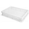 ChefSubito vassoi GEN-VAS403010FC Vaschetta forata pizza 400x300 -H 100mm con fondo chiuso e pareti aperte