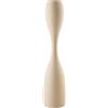 Vaso Elegante di Design da Interno Esterno in Resina Moai Ø41 H175 -Plust, PIETRA
