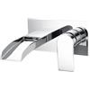 Wasserrhythm - Rubinetti per vasca da bagno a cascata montati a parete, miscelatore, riempitore, rubinetto cromato per bagno, montaggio a parete, rubinetto per vasca da bagno, rubinetto moderno a 1/4