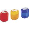 BRUNNEN Baier Schneider & temperamatite, 5,0 x 5,3 x 2,5 MM, colore: rosso, Arancione, blu, confezione da 10