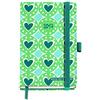 Agatha Ruiz De La Prada 31090 - Agenda annuale cucita 90x140 mm con pagine giornaliere