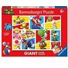 Ravensburger Giant Floor Puzzle 125 pezzi-Supermario