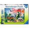 Ravensburger Puzzle Dinosauri,100 pezzi XXL,Ravensburger,Eta 6+