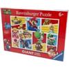 Ravensburger Puzzle Super Mario, Giant Floor125 pezzi,Ravensburger,Eta 6+