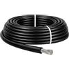DIMELITALIA Lunghezza Metri 10, CONFEZIONE 1 *** Cavo solare unipolare nero en 50618 sezione 6 mm² in matassa per impianti fotovoltaico