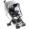 Huifoo Parapioggia Passeggino Universale, Finestra di Contatto, Parapioggia Carrozzina, Carrozzina Copertina Antipioggia Trasparente, senza PVC, Protezione Dal Sole, Polvere e Neve, Rain Cover