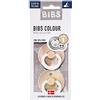 BIBS Set Di 2 Ciucci Bibs Colour Glow Rosa cipria e vaniglia 0-6