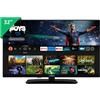 Telefunken TE32759B50V4D TV 81,3 cm (32") HD Wi-Fi Nero 250 cd/m²