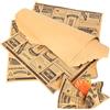 LEKABIN 200 Fogli di Carta da Forno per AlimentioCarta HamburgerCarta per Gastronomia, Hamburger Carta da Forno in Stile Giornale per Burger Panini, Snack, Torte, Hot Dog, Patatine Fritte (25 x 25 cm)