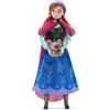 Disney Store Official Bambola Classica Anna per Bimbi, Frozen, 30 cm, Giocattolo snodabile con Completo Invernale e Personaggio a Sorpresa, 3+