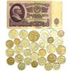 Hobby of Kings RUBLO URSS 1961 + 30 COPECHI. RUSSO CCCP guerra fredda Sovietica soldi collezione Lotto (25 rubli di banconota)