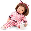 Götz 2127110 bambola Maxy Muffin Stripe Vibes - bambola alta 42 cm con occhi marroni che dormono, capelli castani e corpo morbido - bambola dal corpo morbido in set da 8 pezzi