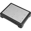 QWORK® Sgabello basso portatile 9 cm con superficie antiscivolo, capacità 220 kg, per anziani, doccia, vasca da bagno, auto, esterno