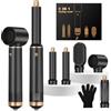 UKYITU Asciugacapelli 5 in 1 Hair Styler, Air Styler Phone 5 in 1 Multifunzione Phon Capelli,Spazzola Asciugacapelli Per Dare Volume Ai Capelli, Lisciare, Arricciare, Ioni Air Curler Brush,Strumenti Capelli