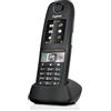 Gigaset E630HX - DECT Telefono Aggiuntivo Cordless - Protezione da urti, Sporco e Spruzzi, Nero [Compatibile in IT, DE, FR, NL, AUT, CHE] [Senza Base]
