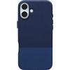 OtterBox Leather Alternative Slim MagSafe cover per iPhone 16 Plus, custodia protettiva sottile antiurto, a prova di caduta, testata 3x vs norme MIL-STD 810G, Azure Oasis