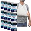 Qualicare cotone Calico Triangular lesioni del braccio, braccio di supporto da spalla - 12 pezzi