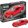 Revell 07743 2024 Ford Mustang GT Click System Scala 1:25 - Kit modello in plastica non costruita/non verniciata