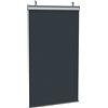 Outsunny Store esterno verticale manuale retrattile con catenella in alluminio e acciaio, installazione senza foratura, grigio scuro | Aosom Italy