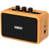 Sondery Mini Amplettiera per Chitarra Bluetooth con Alti Parlatori Dual 5W Ricaricabile e Portatile con Effetti Overdrive e Clean per Chitarre Elettroniche