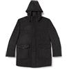 bugatti Cappotto di Lana, Grigio Scuro 280, 52 Uomo