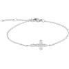 Tamaris Bracelet - Elegante bracciale in acciaio inox lucido - argento - catenina regolabile fino a 21 cm - impermeabile e delicato sulla pelle
