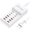 Docking Station Stazione di ricarica 6 porte USB - Supporti iPad Tablet - Accessori SmartPhone e Tablet - Multimedia