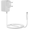 Lonnky Adattatore 12V 1A con Cavo da 3 M, Connettore DC 2,1 mm x 5,5 mm per Telecamere IP, CCTV, Strisce LED, Dispositivi Audio/Video, Router, Nero