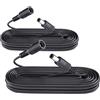ANLINK Cavo di prolunga DC 12 V 5,5 mm x 2,1 mm, 3 m, compatibile con adattatore 12 V DC o caricatore parete CCTV