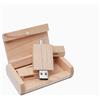 Yaxiny Chiavetta USB C da 8 GB, in legno di acero, OTG, USB C e 2.0