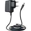 ANLINK Adattatore di alimentazione 9V 0.5A/500mA 1.8m AC 100-240V a DC 9V Adattatore di commutazione 5.5X2.1mm Spina da parete per Arduino UNO MEGA e altri dispositivi