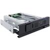 ICY DOCK Rack rimovibile Hot swap enclosure Hot swap per dischi rigidi SAS/SATA da 3,5 senza vassoio per 5,25 alloggiamenti - TurboSwap MB171SP-1B
