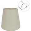 Eastlion 5.5 inch Paralume Tessuto Piccolo E14 Paralumi Lampadari Lampadario e Lampada a Muro,Beige