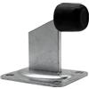 DOJA Barcelona Fermaporta da Pavimento - 110x80x95mm - Blocca Ingresso da Suolo e Frena Accesso - Design Robusto, Acciaio Galvanizzato Resistente e Installazione Facile - Door Stopper Sicuro
