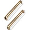 SYZOW 6 Pezzi Antique Ottone Cabinet Pulls 160mm Hole Centers Kitchen Cabinet Maniglie Lega di Zinco Vintage Cassetto Pulls