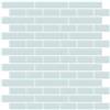 In Home Inhome NH2361 Sea Glass Peel and Stick Backsplash Tiles, blu