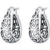 MISEFF Orecchini da donna in argento Sterling ipoallergenici, orecchini a cerchio in argento Sterling 925, gioielli minimalisti per tutti i giorni da donna, Taglia unica, Argento sterling, Zirconia