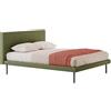 BOLZAN letto matrimoniale METROPOLITAN per materasso 140 x 200 cm con basamento H 8 cm - MEU8-PTUA-PLUS