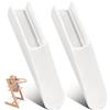 Kalexion Antiribaltamento Protezione per Stokke Tripp Trapp - 2 Pezzi Estensione Piedi Antiscivolo Compatibile con Stokke Tripp Trapp Seggiolone dal 2013 in Poi, Coprigamba Seggiolone Accessori per Stabilità