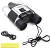 FISHTEC ® Binocolo Fotocamera Digitale - Registra foto e video - 10 x 25 - Ingrandimento x10 - Campo da 101 a 1000 m - A9 - 3 h di autonomia, porta SD/USB - Sensore digitale CMOS - Compatto - Moderno