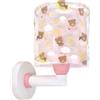 Dalber Lampada da parete per bambini Baby Teddy Bears Clouds Pink, 41579S, E27