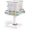 Dalber Lampada da tavolo o comodino per bambini The Night Train Treni, 63531N, G4-4W LED - Lampadina inclusa