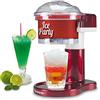 BEPER P102GEL100 Tritaghiaccio Elettrico con Lame in Acciaio Inox - Macchina del ghiaccio Ideale per Granite, Cocktail e Sorbetti