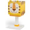 Dalber Lampada da tavolo o comodino per bambini Little Tiger Tigre, 64561N, G4-4W LED - Lampadina inclusa