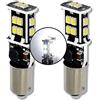 MCK Auto - Sostituzione per LED CanBus H21W BAY9s Set di lampadine bianche molto chiare e senza errori compatibili con F30 F31 LCI