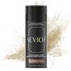 SEVICH Fibre per capelli - Ricostruzione dei capelli, fibre naturali di cheratina per perdita di peso dei capelli, fibre dei capelli che trasportano 25 g marrone medio