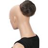 CAISHA Chignon Posticcio Treccia Hepburn-Bun Capelli Elastici Updo Marrone Mix DC4