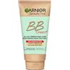 GARNIER Skin Active - BB Anti-Aging Crema - Cura della perfezione all-in-1 - tonifica e idrata - SPF 25 - Acido ialuronico e Aloe Vera - Vegan & Cruelty Free - Tutti i tipi di pelle - tinta media -