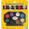 Rubie's Rubies AF016459 Make-up-Palette con 8 Colori